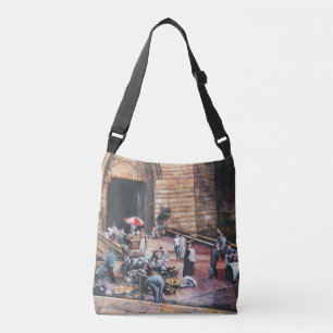 Damascus Golden Gate, Old Jerusalem Crossbody Bag