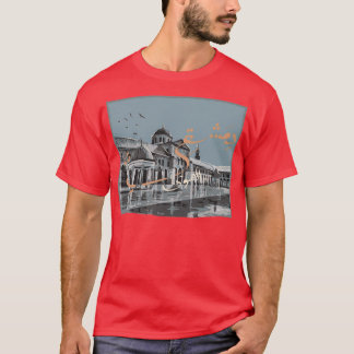 Damascus Syrian Graphic With Arabic Calligraphy T-Shirt