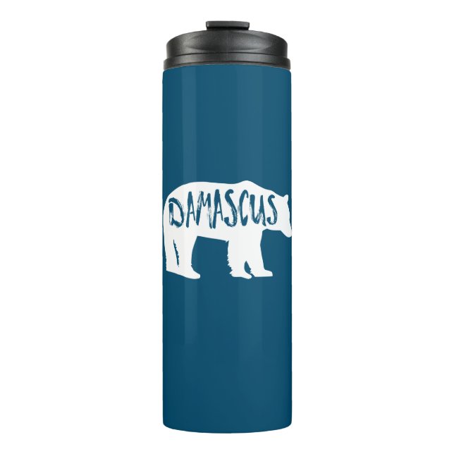 Damascus Virginia Bear Thermal Tumbler (Front)