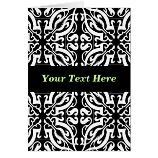 Damask 1 (black & white)