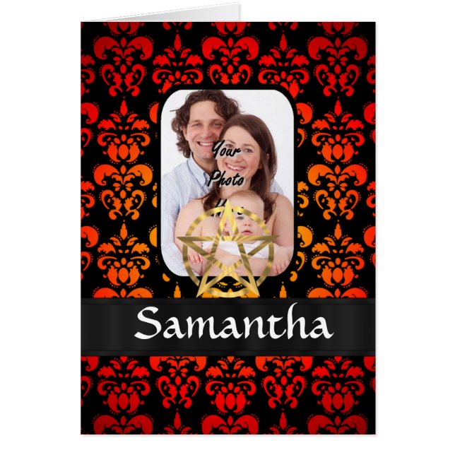 Damask and pentacle (Front)