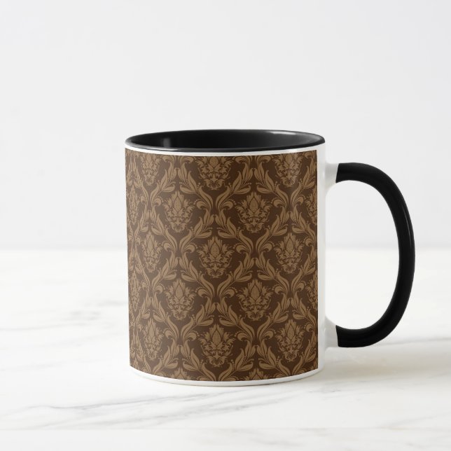 Damask background 2 mug (Right)