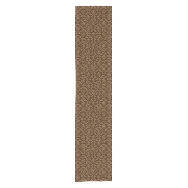 Damask background 2 short table runner (Front)