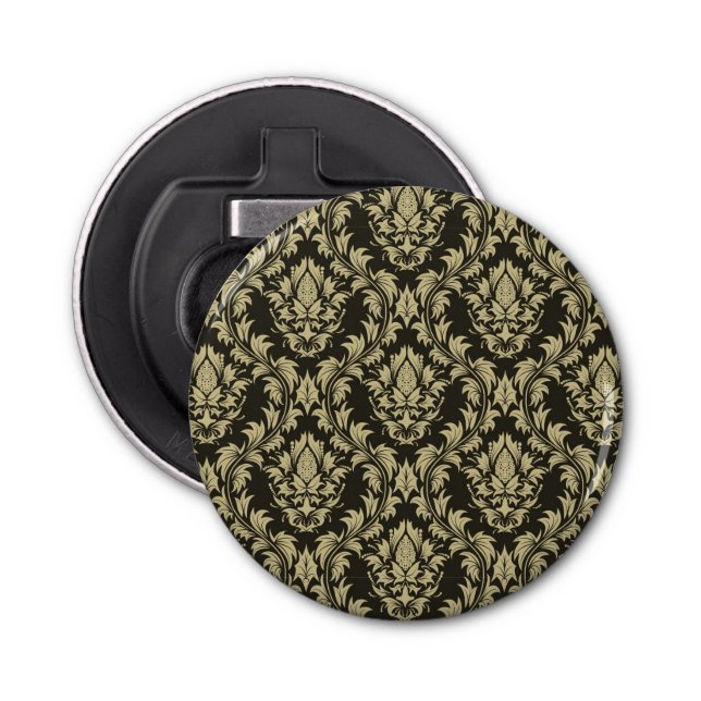 Damask background bottle opener (Front)
