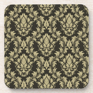 Damask background coaster