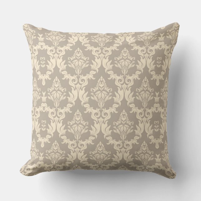 Damask background cushion (Front)