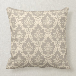 Damask background cushion