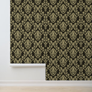 Damask background wallpaper