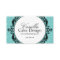 Damask Bakery Business Cards
