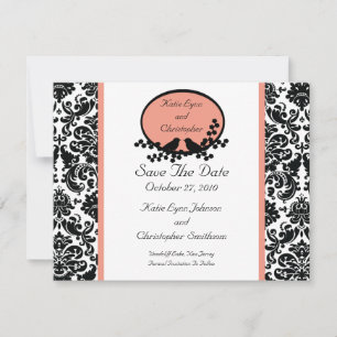 Damask & Birds Save The Date Announcement