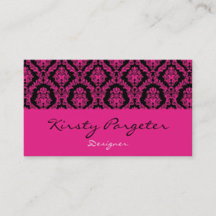 Damask Business Card