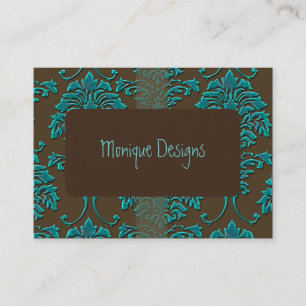 Damask business card