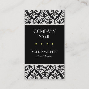 Damask Business Card