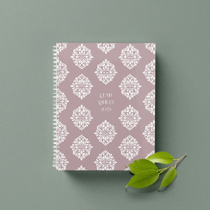 Damask Classic Vintage Tuscany Pale Pink 2026 Planner
