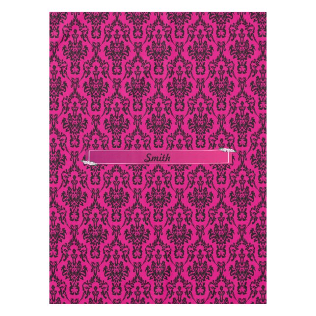 Damask decor tablecloth (Front)