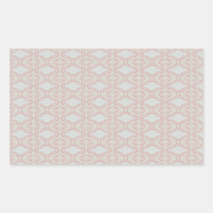 damask-digital rectangular sticker