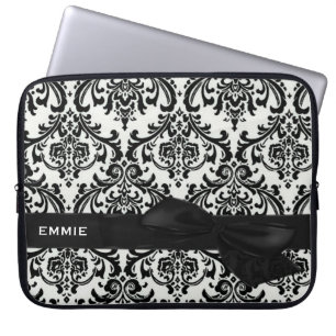 DAMASK Electronics Bag-BLACK TIE AFFAIR Laptop Sleeve