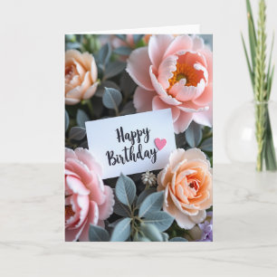Damask Elegant Bloom Card