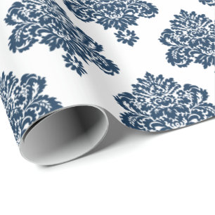 Damask Elegant Pattern Wrapping Paper