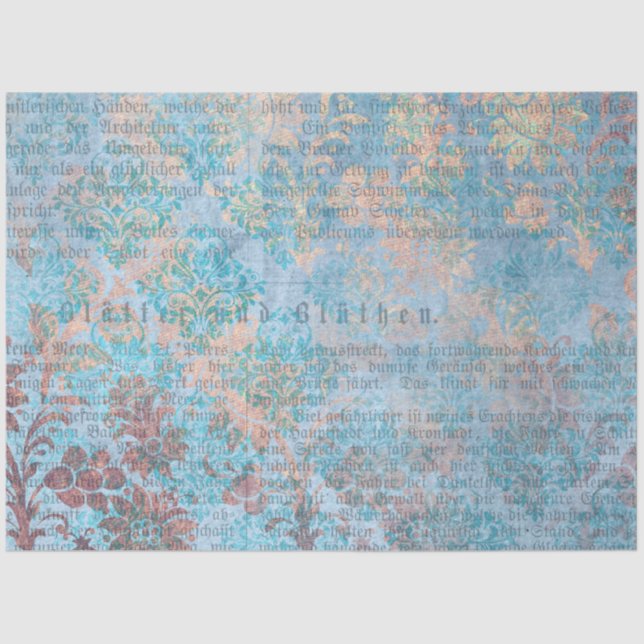 Damask Ephemera Design Series #7 Tissue Paper (Front)