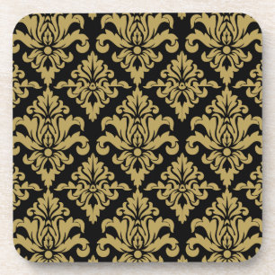 Damask Fabric decorative Print Coaster