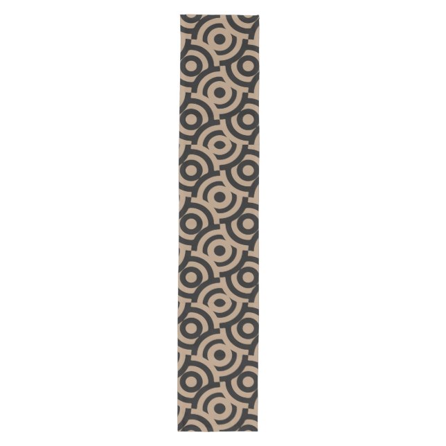 Damask Fabric Decorative Print Medium Table Runner (Front)