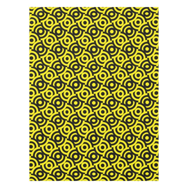 Damask Fabric Decorative Print Tablecloth (Front)