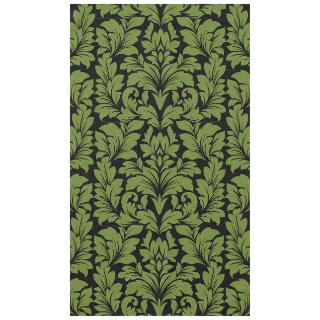 Damask Fabric Decorative Print Tablecloth (Front)