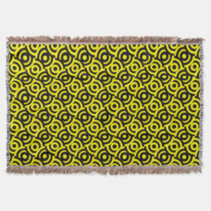 Damask Fabric Decorative Print Throw Blanket
