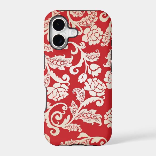Damask floral background pattern (Back)