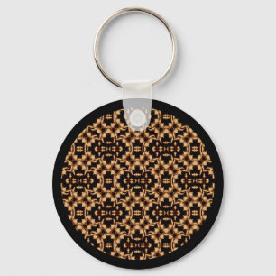 Damask French Lace Key Ring