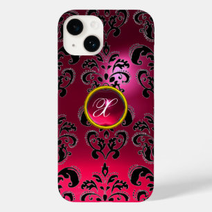DAMASK GEM MONOGRAM pink Case-Mate iPhone 14 Case