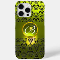 DAMASK GEM MONOGRAM Yellow