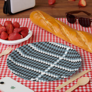 damask graphics grass illustration high, paper plate