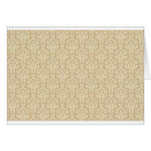 Damask in cream colour