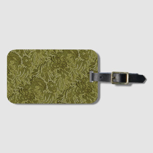 Damask In Perspective Luggage Tag