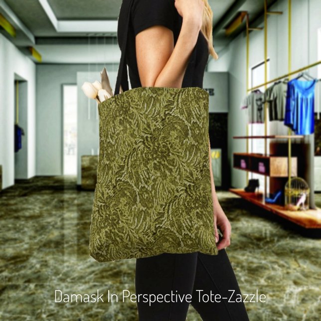 Damask In Perspective Tote Bag (Creator Uploaded)