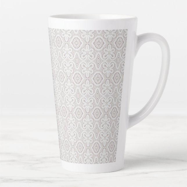 damask latte mug (Right)