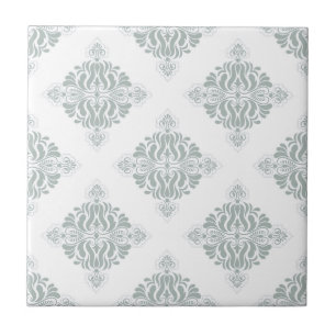 Damask Look Ceramic Tile