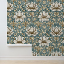 Damask luxury texture of lily flower blossom