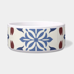 Damask Majolica Pottery Tile Design