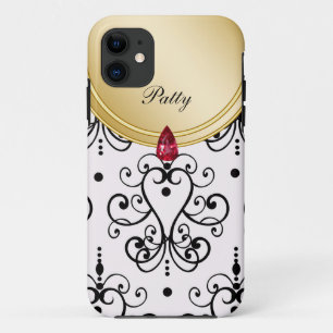 Damask Monogram iPhone 5 Cases