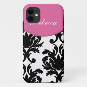 Damask Monogram iPhone 5S Cases