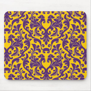 Damask Mouse Pad