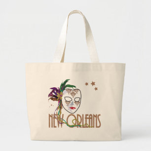 Damask New Orleans Mask Bag