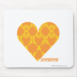 Damask Orange-Yellow 2 Mouse Pad