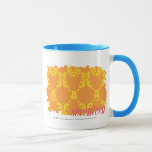 Damask Orange-Yellow 4 Mug