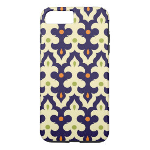 Damask paisley arabesque Moroccan pattern girly iPhone 8 Plus/7 Plus Case