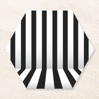 Damask paper coaster