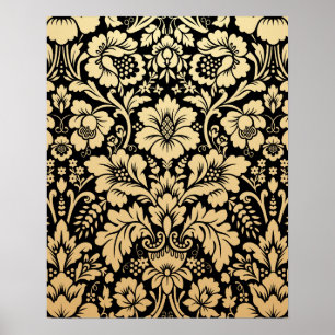 Damask Pattern 2 Poster